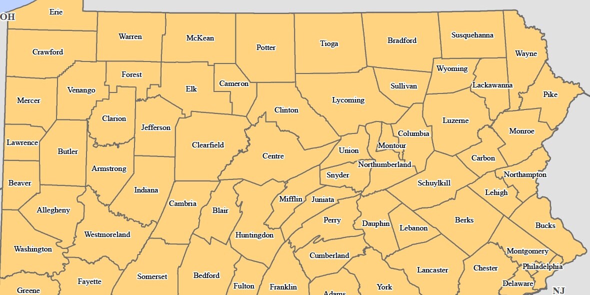 In Pennsylvania alone, there are thousands of bugs