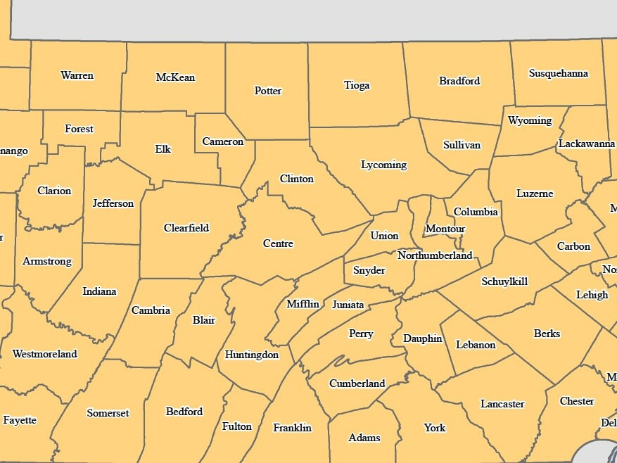 In Pennsylvania alone, there are thousands of bugs