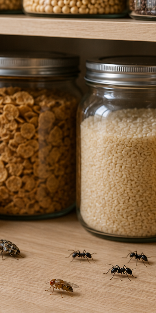 What Causes Little Black Bugs in Your PA or NJ Pantry?
