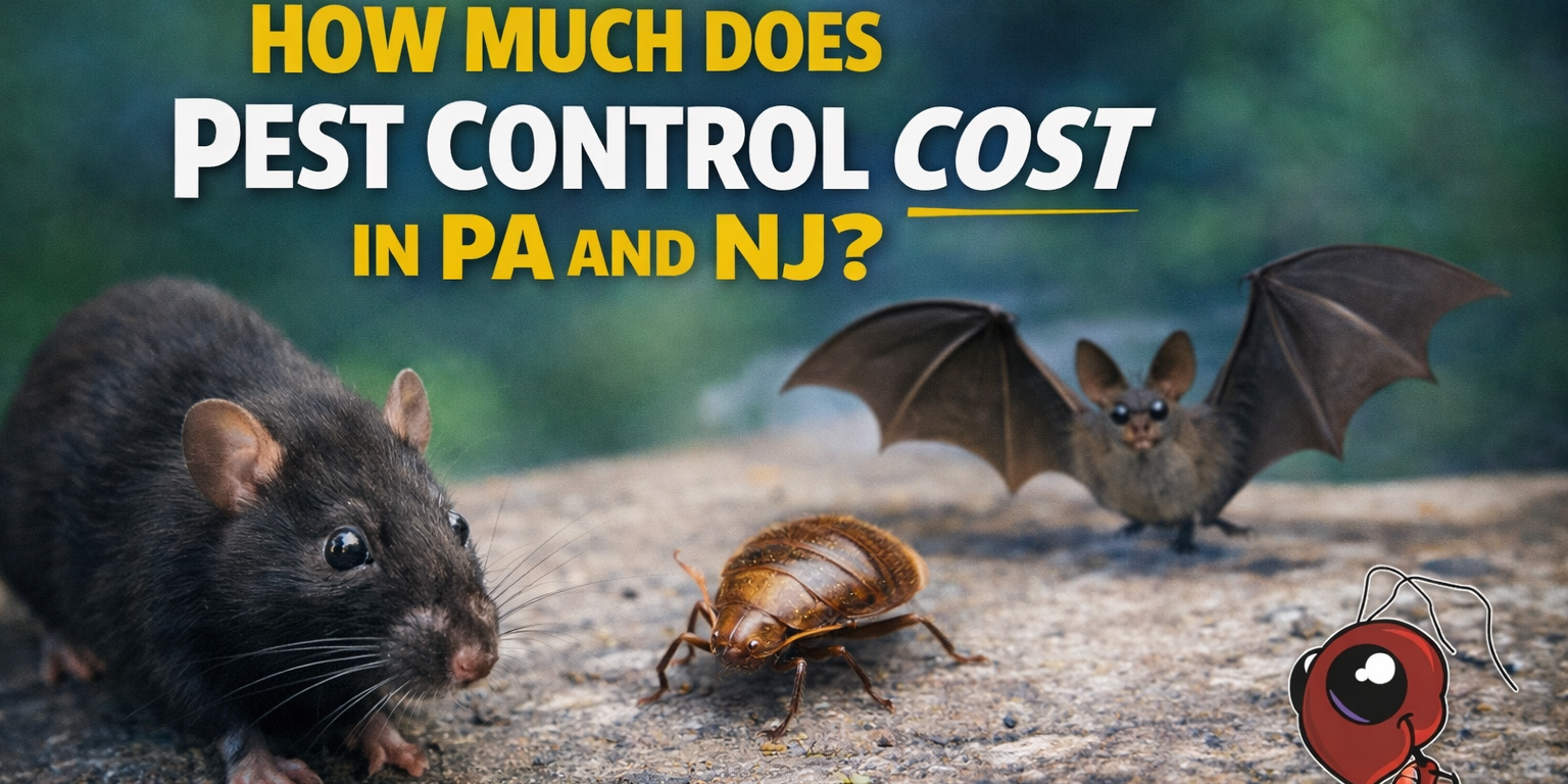 How Much Does Pest Control Cost in PA and NJ?
