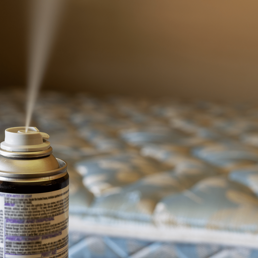 Flea bombs and foggers typically come in aerosol cans