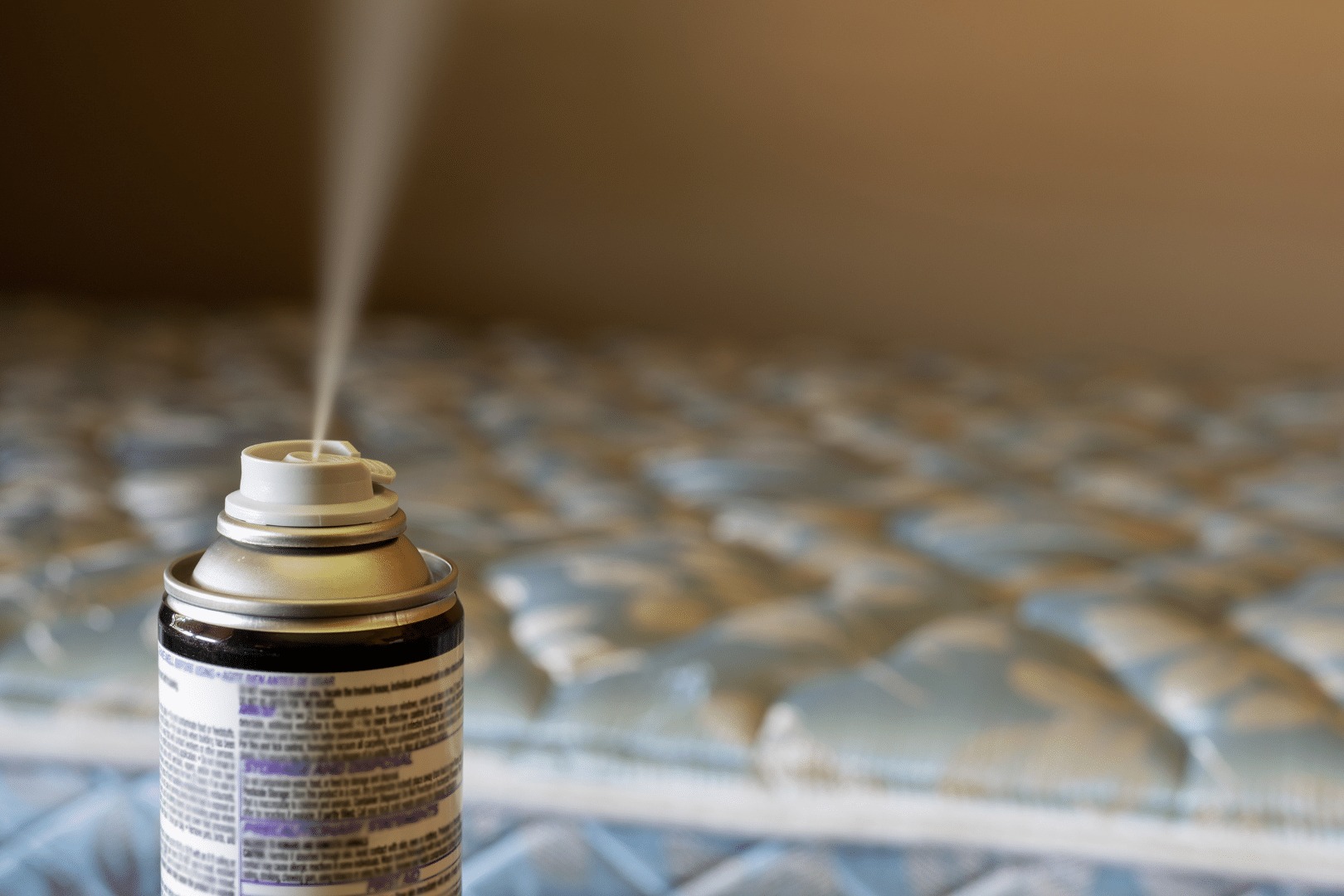 Flea bombs and foggers typically come in aerosol cans