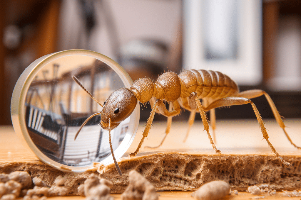 Termites are attracted to wood
