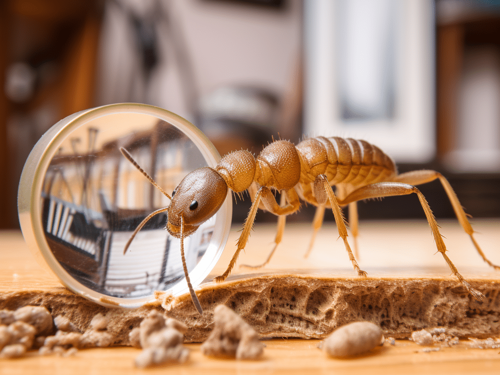 Termites are attracted to wood