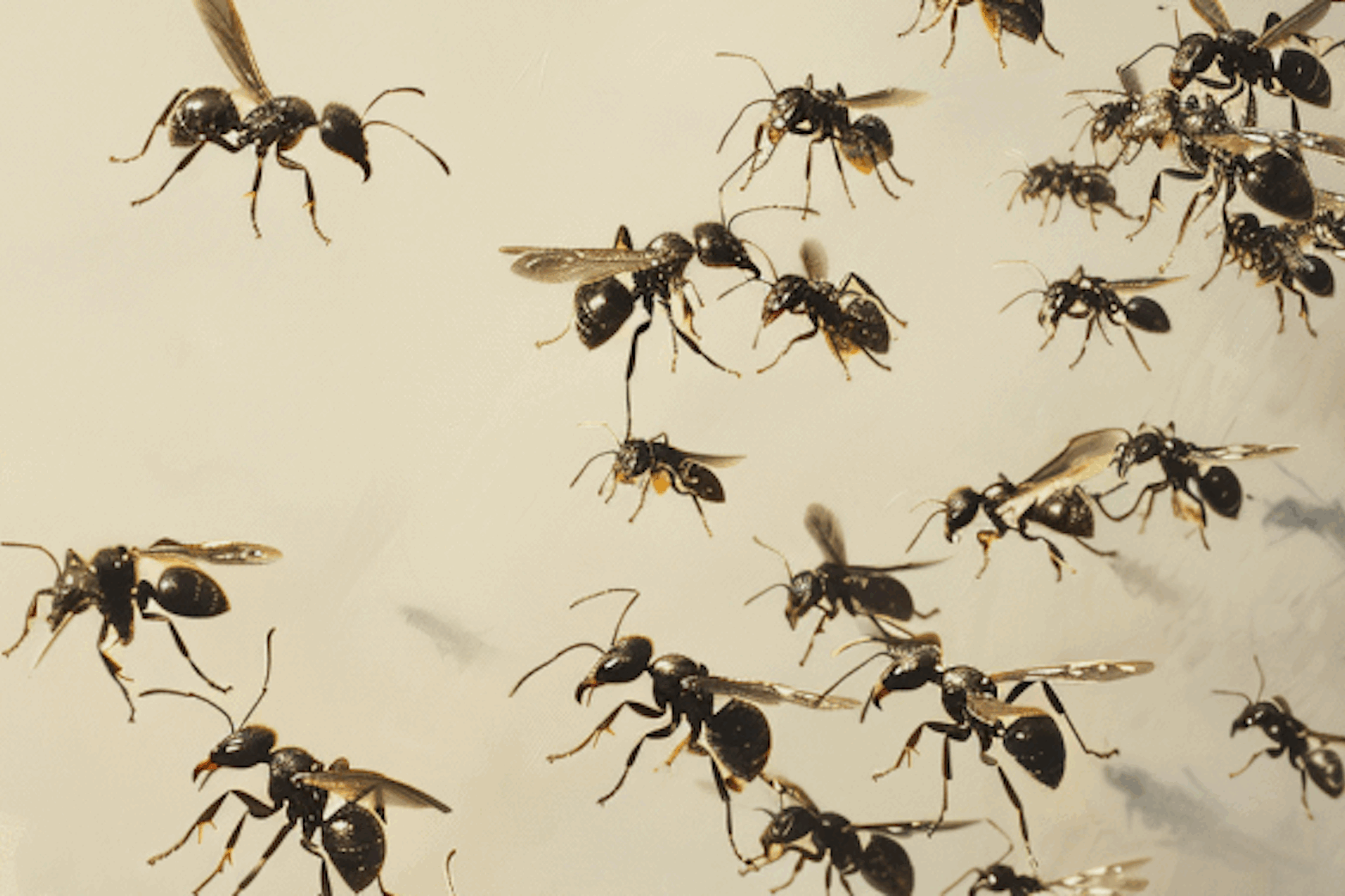 Flying ants are sexually mature ants with wings