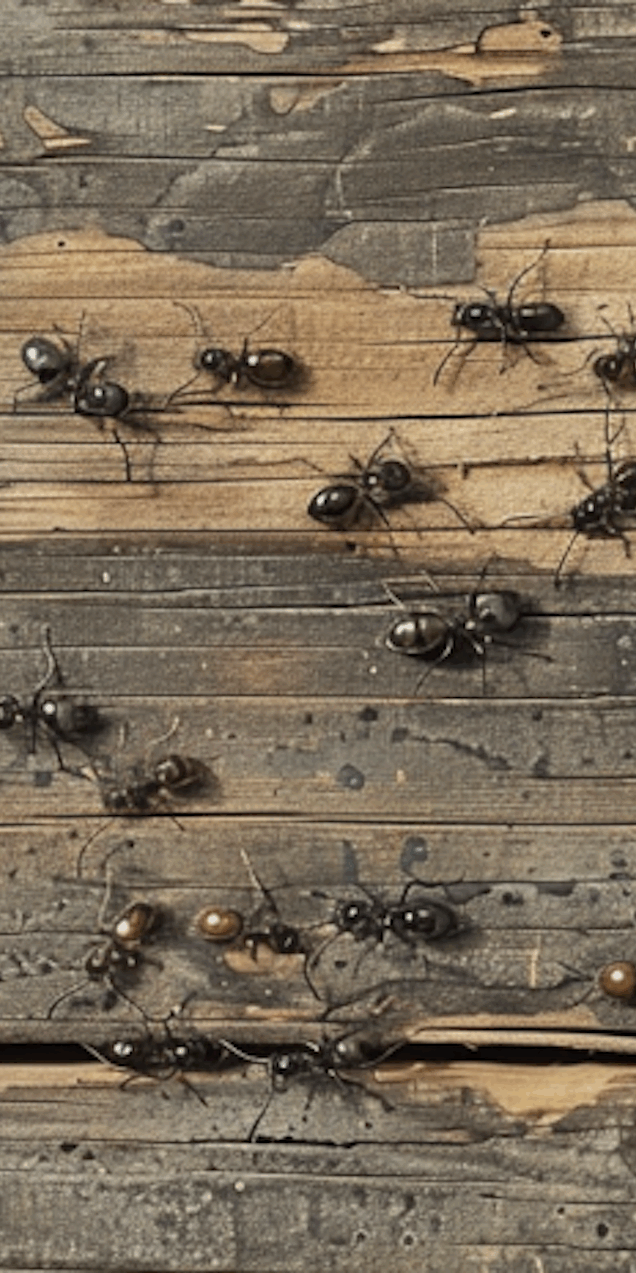 wood-eating pestsare notorious for being destructive