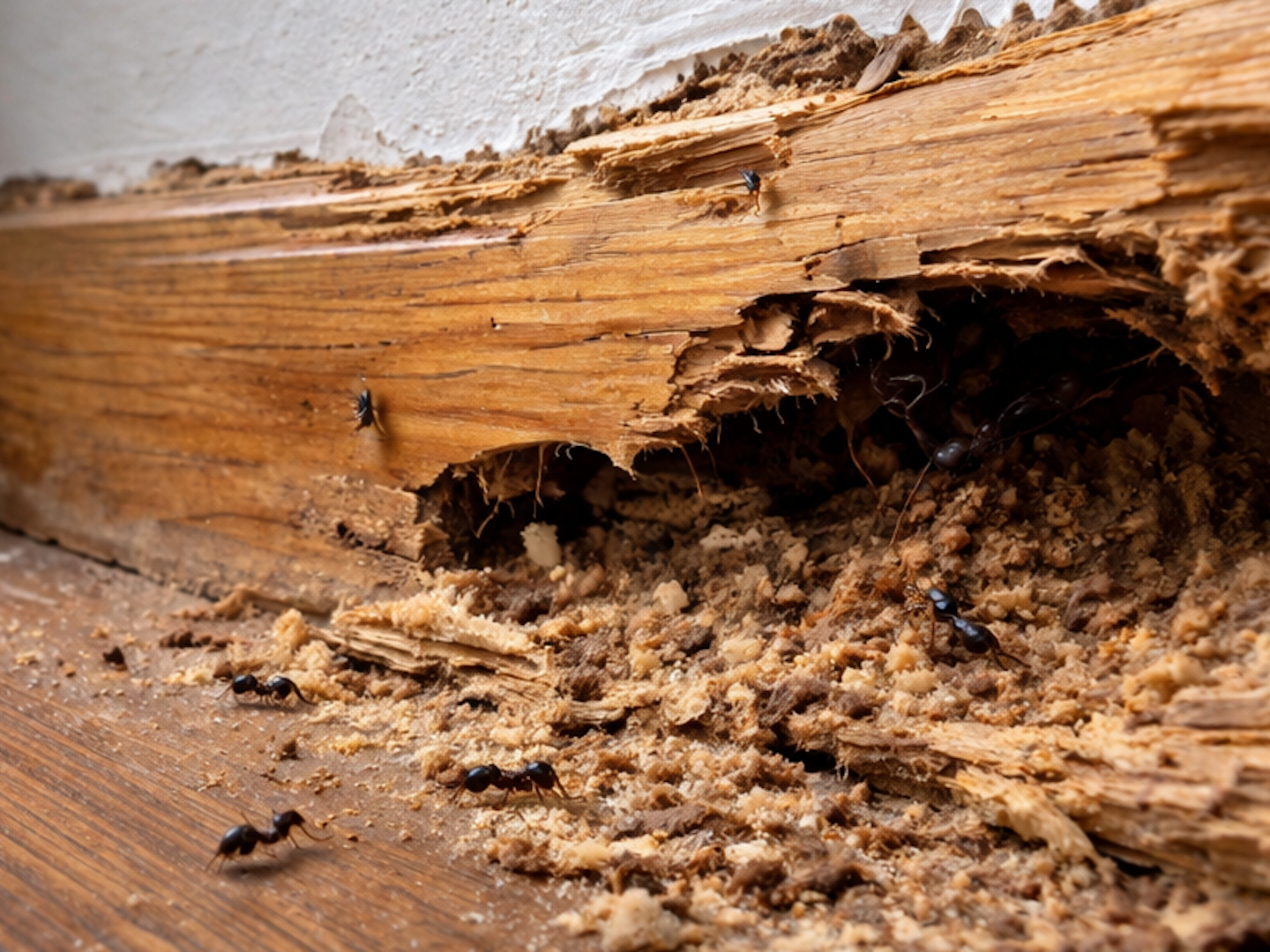 Signs of Carpenter Ants in Poconos Homes