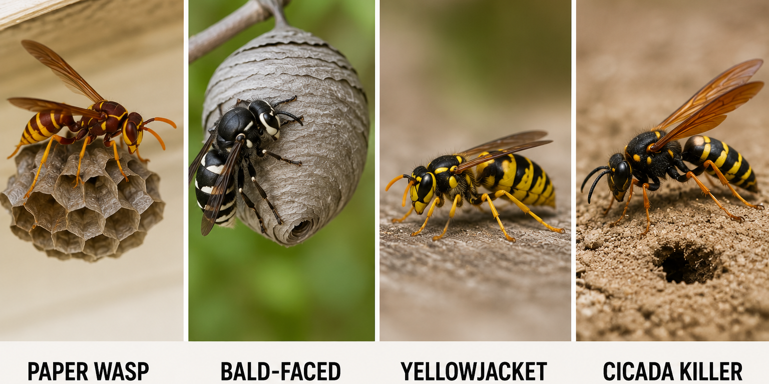 Wasps, Hornets & Yellowjackets in NJ- How to Tell Them Apart