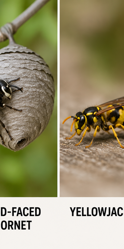 Wasps, Hornets & Yellowjackets in NJ- How to Tell Them Apart